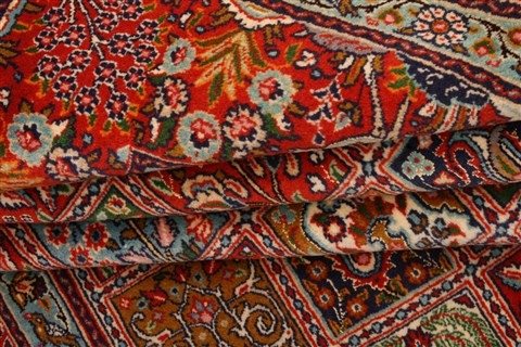 Mood Red Hand Knotted 67 X 99  Area Rug 253-21852 Image 5