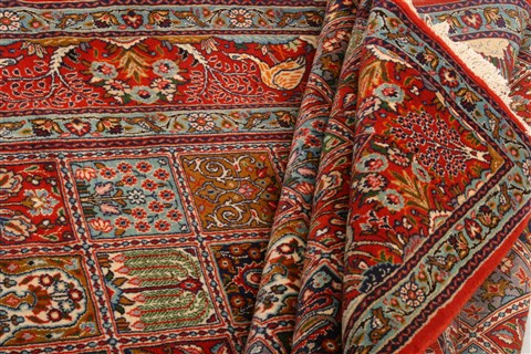 Mood Red Hand Knotted 67 X 99  Area Rug 253-21852 Image 7