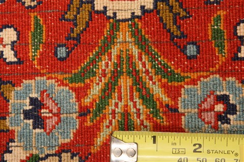 Mood Red Hand Knotted 67 X 99  Area Rug 253-21852 Image 14