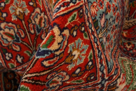 Mood Red Hand Knotted 67 X 99  Area Rug 253-21852 Image 4