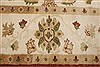 Chobi Beige Hand Knotted 81 X 100  Area Rug 250-21855 Thumb 16