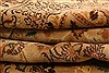 Kashan Beige Hand Knotted 66 X 910 Area Rug 100-21865 Thumb 3