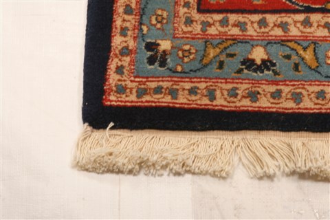 Tabriz Blue Hand Knotted 66 X 99 Area Rug 100-21868 Image 20