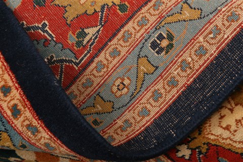 Tabriz Blue Hand Knotted 66 X 99 Area Rug 100-21868 Image 6
