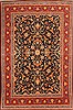 Tabriz Blue Hand Knotted 66 X 99 Area Rug 100-21868 Thumb 0