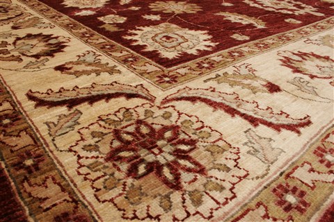 Pishavar Red Hand Knotted 711 X 99 Area Rug 250-21869 Image 14