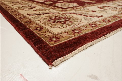 Pishavar Red Hand Knotted 711 X 99 Area Rug 250-21869 Image 19