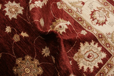 Pishavar Red Hand Knotted 711 X 99 Area Rug 250-21869 Image 4