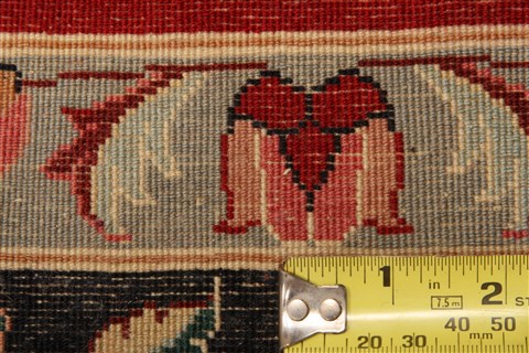 Kashan Red Hand Knotted 61 X 92 Area Rug 100-21871 Image 8