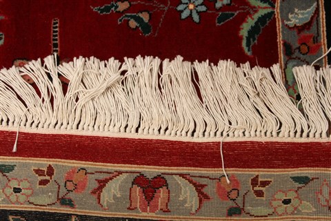 Kashan Red Hand Knotted 61 X 92 Area Rug 100-21871 Image 9