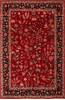 Kashan Red Hand Knotted 61 X 92  Area Rug 100-21871 Thumb 0