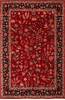 Kashan Red Hand Knotted 61 X 92 Area Rug 100-21871 Thumb 0