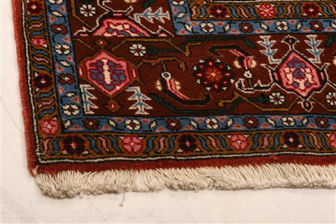 Ardebil Brown Square Hand Knotted 68 X 82 Area Rug 100-21873 Image 20