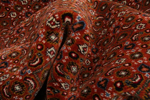 Ardebil Brown Square Hand Knotted 68 X 82 Area Rug 100-21873 Image 4