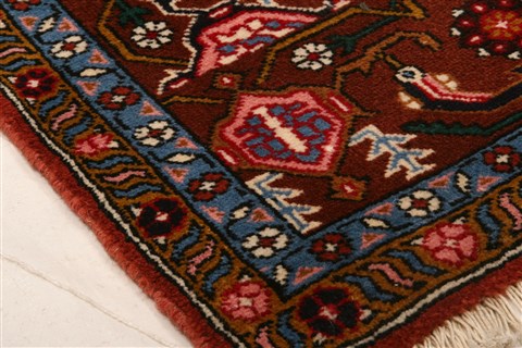 Ardebil Brown Square Hand Knotted 68 X 82 Area Rug 100-21873 Image 17
