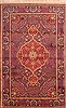 Kerman Purple Hand Knotted 511 X 92  Area Rug 100-21881 Thumb 0