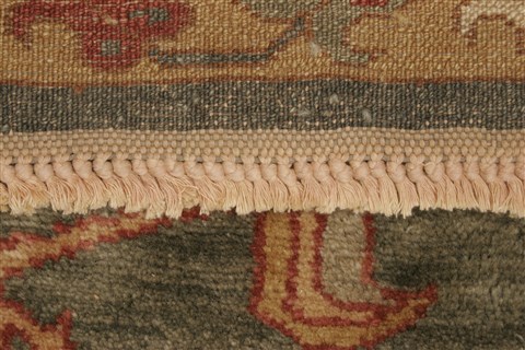 Chobi Green Hand Knotted 710 X 107 Area Rug 250-21885 Image 13