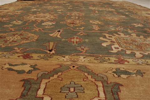 Chobi Green Hand Knotted 710 X 107 Area Rug 250-21885 Image 15