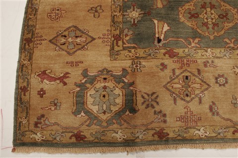 Chobi Green Hand Knotted 710 X 107 Area Rug 250-21885 Image 19