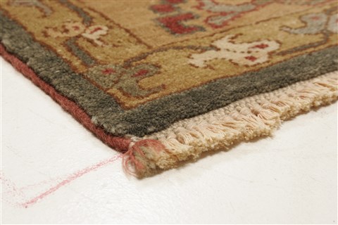 Chobi Green Hand Knotted 710 X 107 Area Rug 250-21885 Image 20
