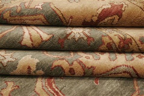 Chobi Green Hand Knotted 710 X 107 Area Rug 250-21885 Image 8