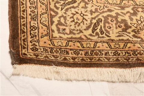 Qum Yellow Hand Knotted 610 X 109 Area Rug 100-21886 Image 5