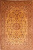 Qum Yellow Hand Knotted 610 X 109 Area Rug 100-21886 Thumb 0