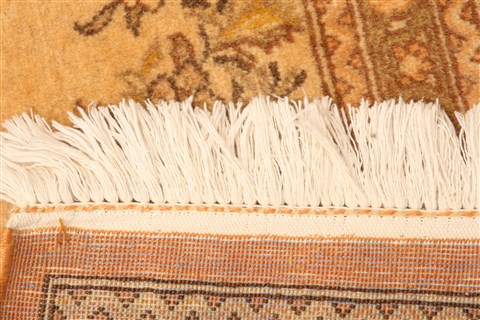 Sarouk Yellow Hand Knotted 69 X 910 Area Rug 100-21888 Image 17