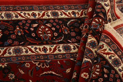 Bidjar Red Hand Knotted 611 X 111 Area Rug 100-21893 Image 2