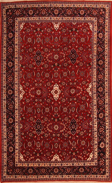 Bidjar Red Hand Knotted 611 X 111 Area Rug 100-21893 Image 0