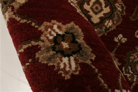 Agra Red Hand Knotted 46 X 511 Area Rug 250-21894 Image 1