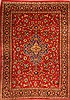 Qum Red Hand Knotted 610 X 911  Area Rug 100-21897 Thumb 0