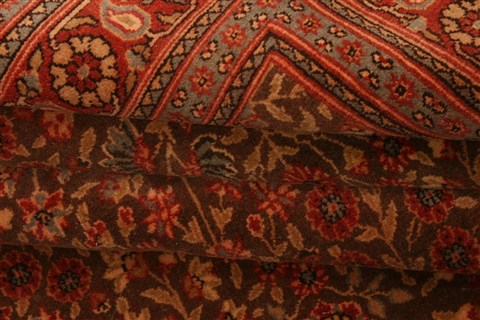 Hereke Red Hand Knotted 63 X 89 Area Rug 100-21900 Image 10