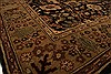 Agra Black Hand Knotted 42 X 60  Area Rug 250-21903 Thumb 11