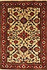 Agra Beige Hand Knotted 41 X 711 Area Rug 250-21905 Thumb 0