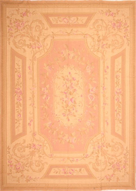 Aubusson Beige Flat Woven 910 X 134 Area Rug 100-21906 Image 0