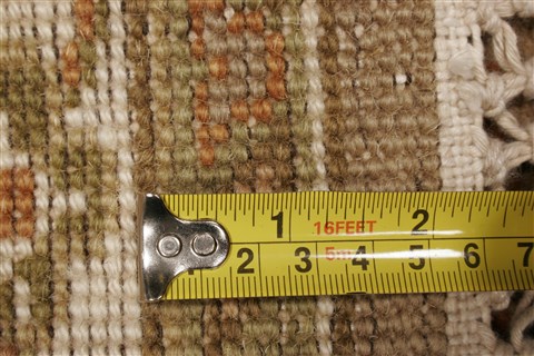 Agra Beige Hand Knotted 40 X 60 Area Rug 250-21907 Image 12