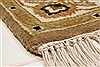 Agra Beige Hand Knotted 40 X 60  Area Rug 250-21907 Thumb 19