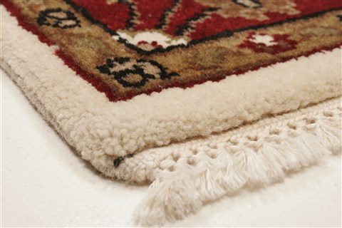 Agra Beige Hand Knotted 311 X 60 Area Rug 250-21914 Image 14