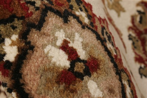 Agra Beige Hand Knotted 311 X 60 Area Rug 250-21914 Image 3