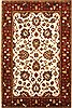 Agra Beige Hand Knotted 311 X 60  Area Rug 250-21914 Thumb 0