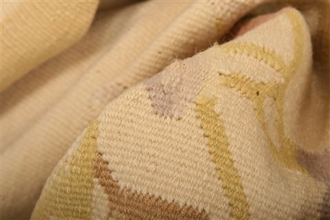 Aubusson Beige Flat Woven 80 X 105 Area Rug 100-21917 Image 1