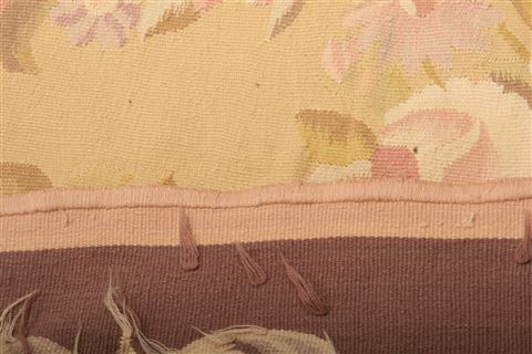 Aubusson Beige Flat Woven 80 X 105 Area Rug 100-21917 Image 11