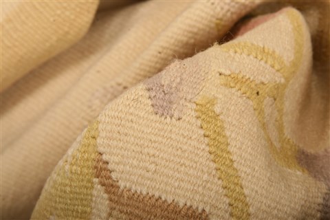 Aubusson Beige Flat Woven 80 X 105 Area Rug 100-21917 Image 2