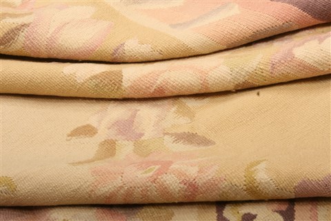 Aubusson Beige Flat Woven 80 X 105 Area Rug 100-21917 Image 5