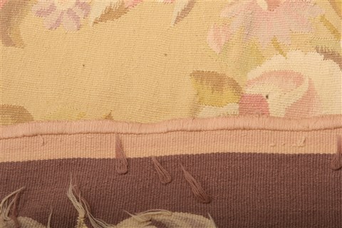 Aubusson Beige Flat Woven 80 X 105 Area Rug 100-21917 Image 12