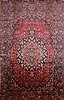 Yazd Red Hand Knotted 115 X 173  Area Rug 100-21921 Thumb 0