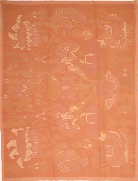Kilim Purple Flat Woven 77 X 99 Area Rug 100-21933 Image 0