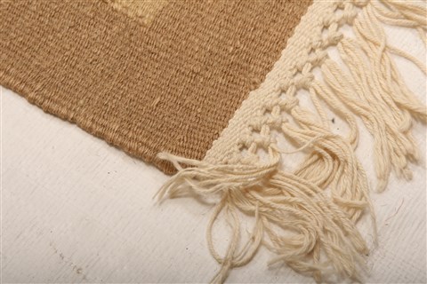 Kilim Yellow Flat Woven 87 X 119 Area Rug 100-21935 Image 5