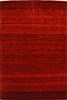Gabbeh Red Hand Knotted 40 X 510  Area Rug 250-21941 Thumb 0